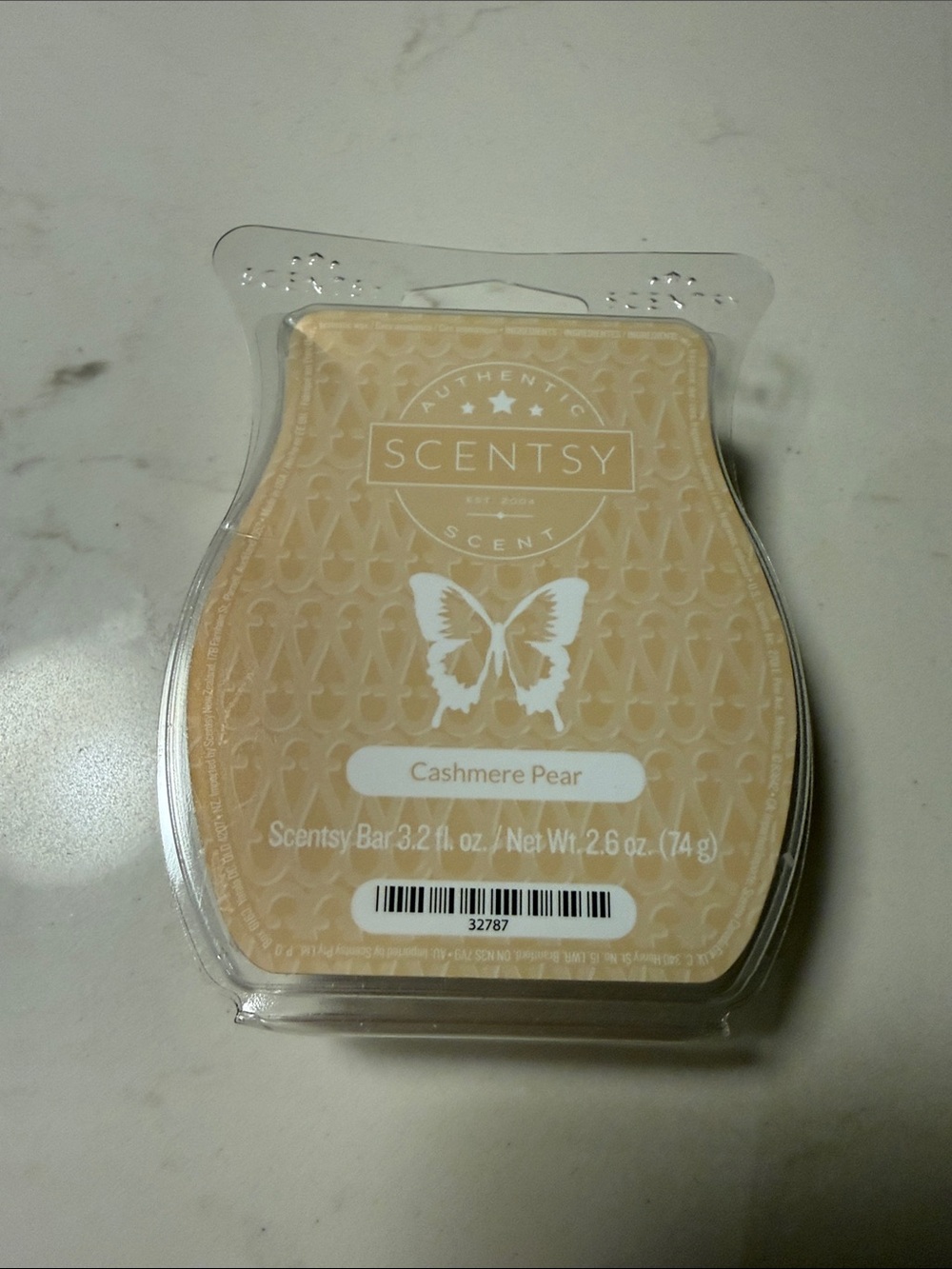 Scentsy Wax Melt Bar - Beige Cream